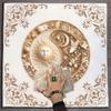 Square Divinations Tapestry Sun Flower Pattern Astrology Tablecloth Tarots Tablecloth Table Cloth Witchcrafts Supplies