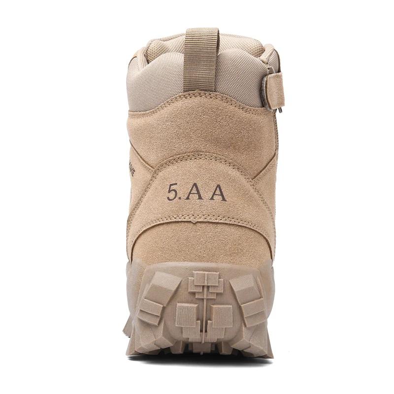 Neue Herren Outdoor Wanderschuhe Rutschfest und warm Arbeitsstiefel Wanderschuhe Wasserdichte Schuhe