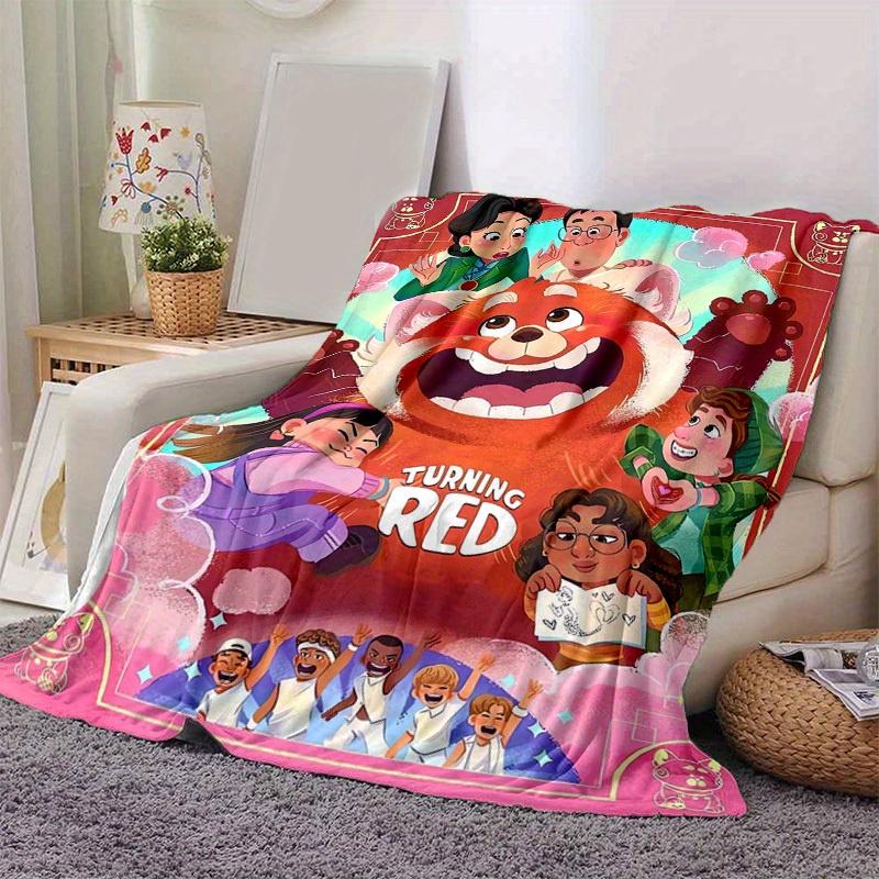 1pc, Turning Red  Cozy & Stylish Home Decor Blanket Perfect for Sofa, Bed, Car 80cmx120cm