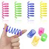 10/20pcs Spiral Wire Spring Colorful Spring Pet Cat Adult Stress Relieving Fingertip Toy