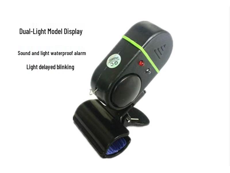 Alarme Impermeável Eletrônico para Vara de Pesca com Sensor Automático de Mordida