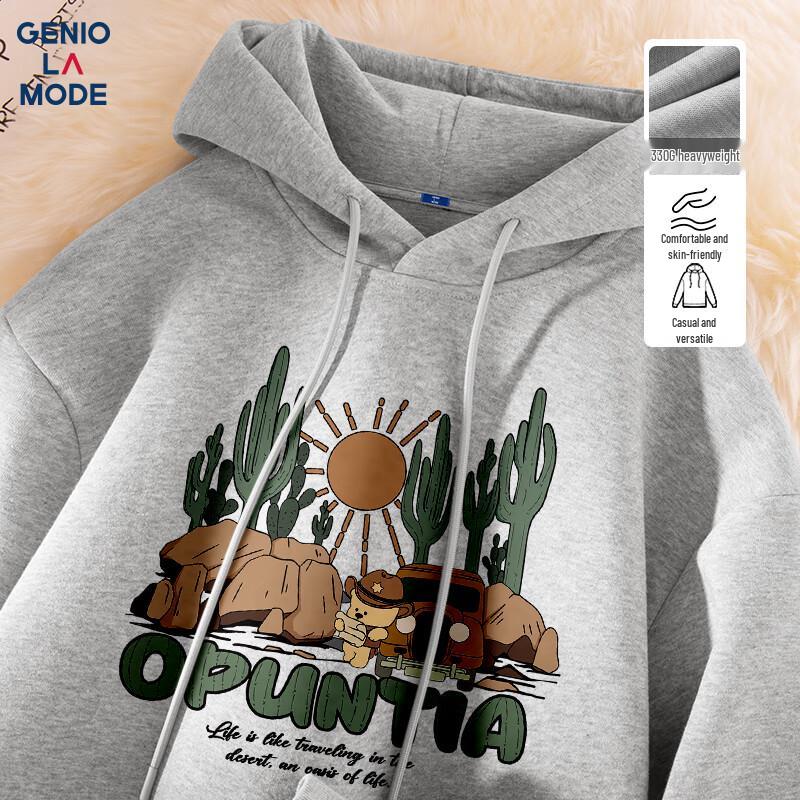 

GENIOLAMODE Men s Heavyweight Hooded Sweatshirt 3XL