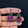 Ammolite Earrings Gemstone Jewelry, 999 Copper Wire Wrapped Handmade Earrings, Latest Design Jewelry