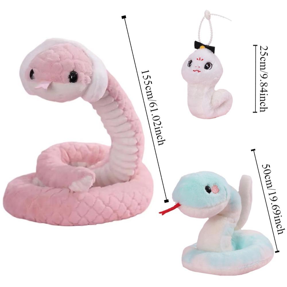 Little Snake Year of The Snake Plush Toy Wrap Around Arm Snake Animal Doll  Children Gift