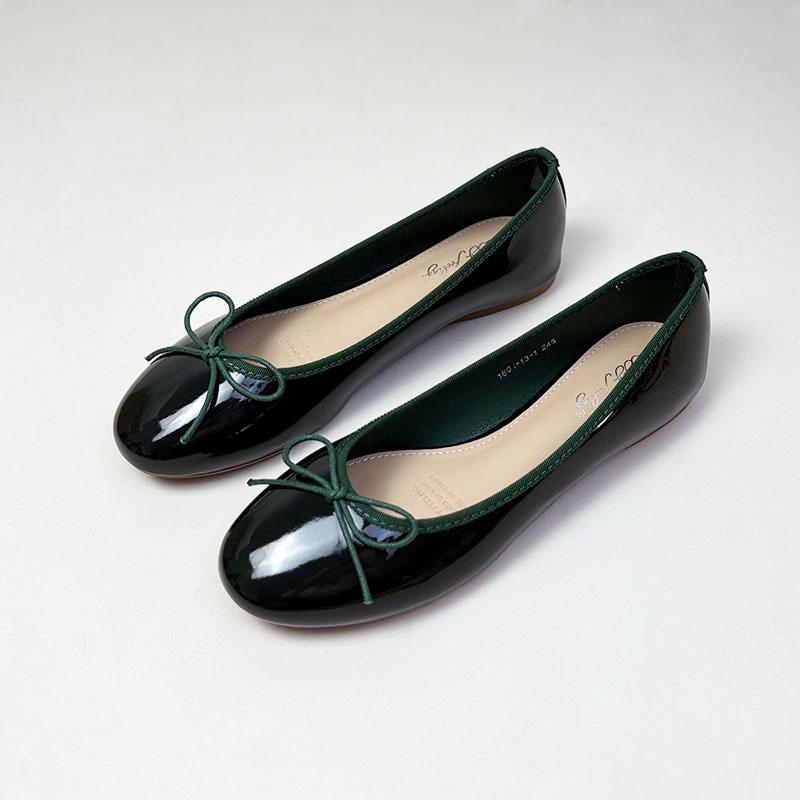 Fashion Female Soft Ballet Flats Ladies Dance Shoes New 2025 Fashion Butterfly-Knot Footwear Flats Women Mary Janes Lolita Shoes