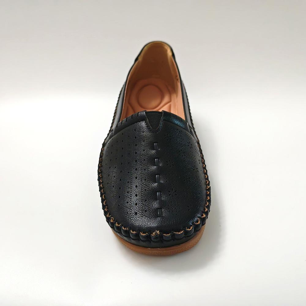 Spring Summer Shoes Women Loafers Lightweight Black Slip on Casual Shoes Flat Soft Comfortable Plus Size 42