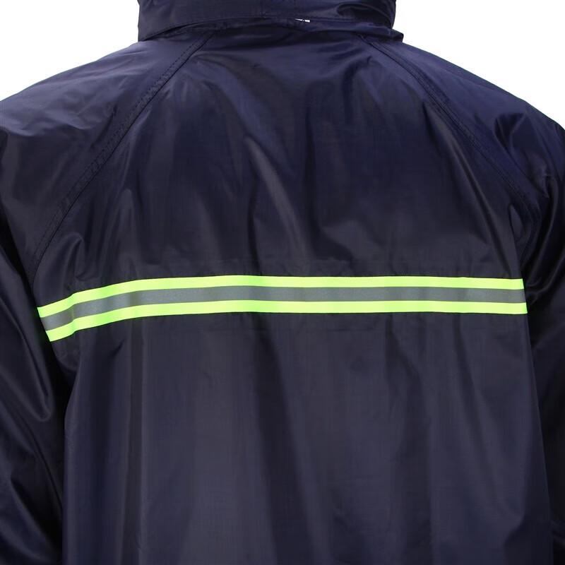 Reflective Two-Piece Cycling Rain Suit