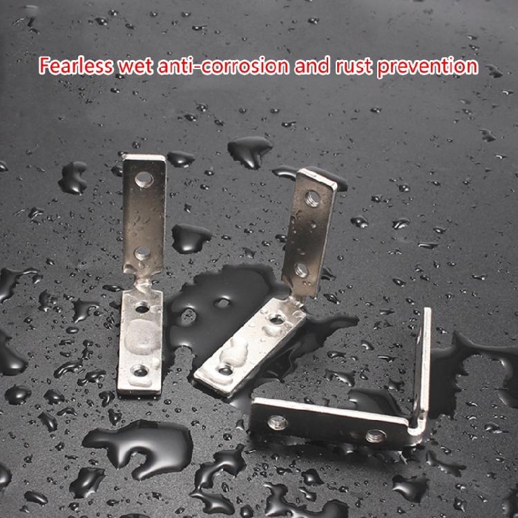 10pcs 90-Degree Cabinet Drawer Handle Corner Reinforcements Practical Accessory