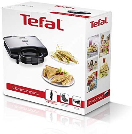 Tefal Ultracompact SM1552 Sandwich Maker 700W Black/Stainless Steel
