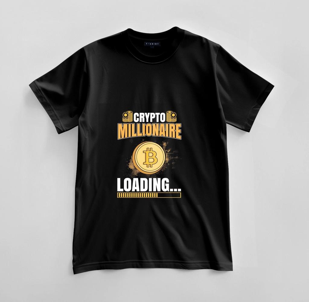 Custom Crypto Dreams Graphic T-shirt Design Unisex Jersey Short Sleeve Tee