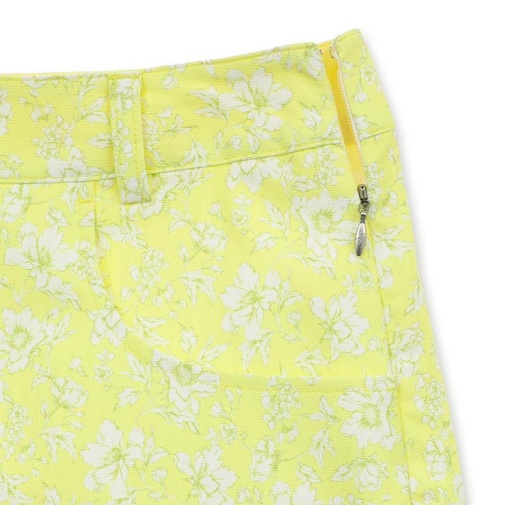 Callaway Floral Print Stripe Skirt Golf C25128207 M Women's / / 1061_Yellow