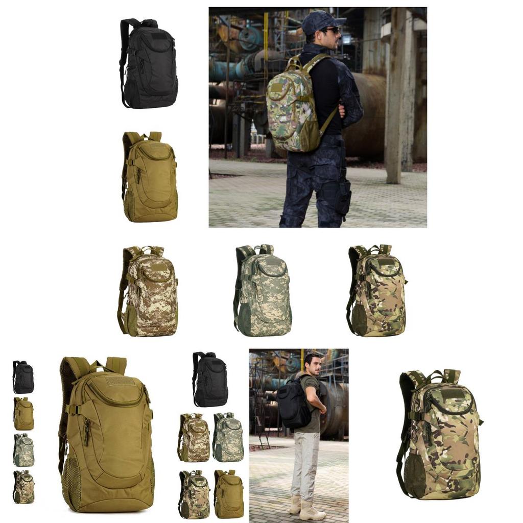S401-25l Arc-shaped Small Backpack Durable 600d Polyester Material Suitable For Outdoor Tactical Travel