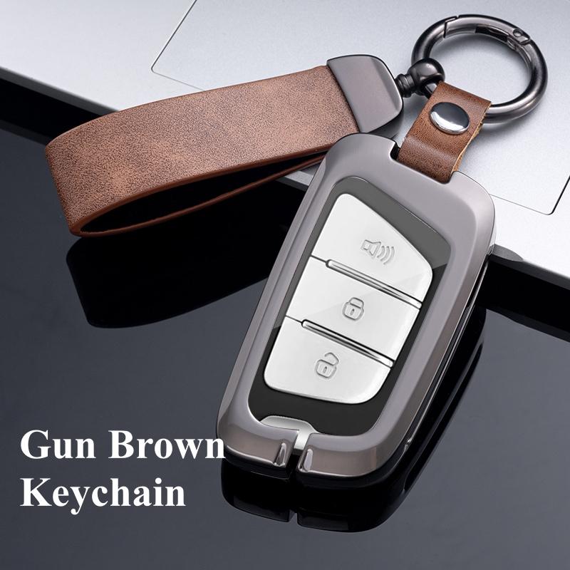 Car Key Case Cover For Jianghuai T50 S2 S3 S4 S5 S7 For JAC JIAYUE J7 A5 X4 X7 IC5 IEV7S T8 Refine M6 E20x E40x Zinc Alloy Holder Accessories