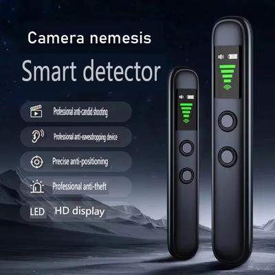 Detector de cameră ascunsă, anti-spion, urmăritor GPS pentru mașină, dispozitiv de ascultare a erorilor, scaner de semnal fără fir Gadget, protecție de securitate