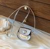 Small Shoulder Bag Cute Coin Key Earphone Case 2026 Summer New Mirror Lipstick Purse Mini Pu Crossbody Bag for Girls Kids
