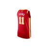 Nike Printed Logo Round Neck Side Slit Basketball Vest 2022-2023 Season Trae Young Atlanta Hawks Men Tops Red CN6326-657