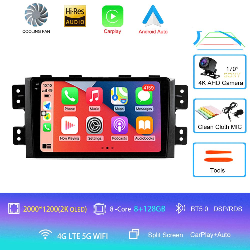 Android 14 Car radio For Kia Mohave 2008 - 2016 Borrego 2008 - 2011 Multimedia Video Player Stereo Navigation GPS