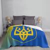 Flag Of Ukraine Blanket Soft Warm Flannel Throw Blanket Cover for Bed Living room Picnic Travel Home Couch