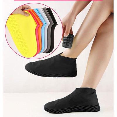 Waterproof Latex Non-Slip Shoe Covers for Rainy Days - Outdoor Wear-Resistant Rain Boots