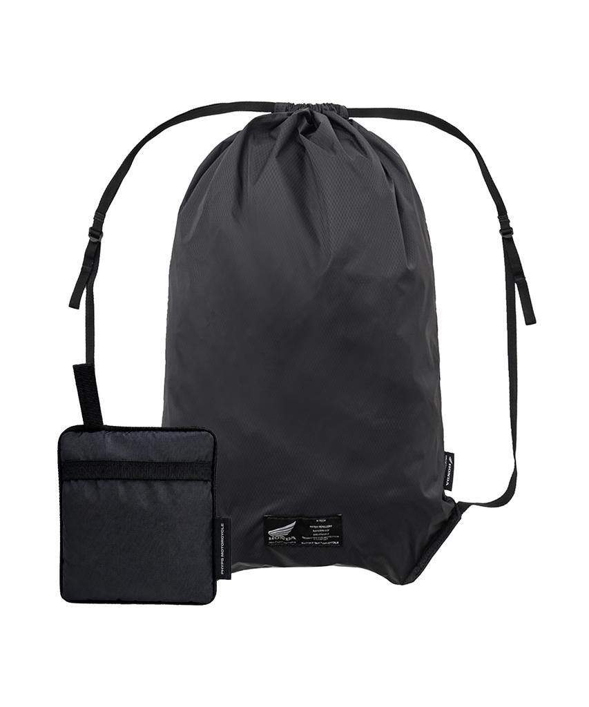 Phyps Motorcycle Lightweight String Bag Black