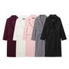 Autumn New Western Style Za Foreign Trade Women Clothes Fashion Simple and Versatile Blended Coat Outerwear 9231756