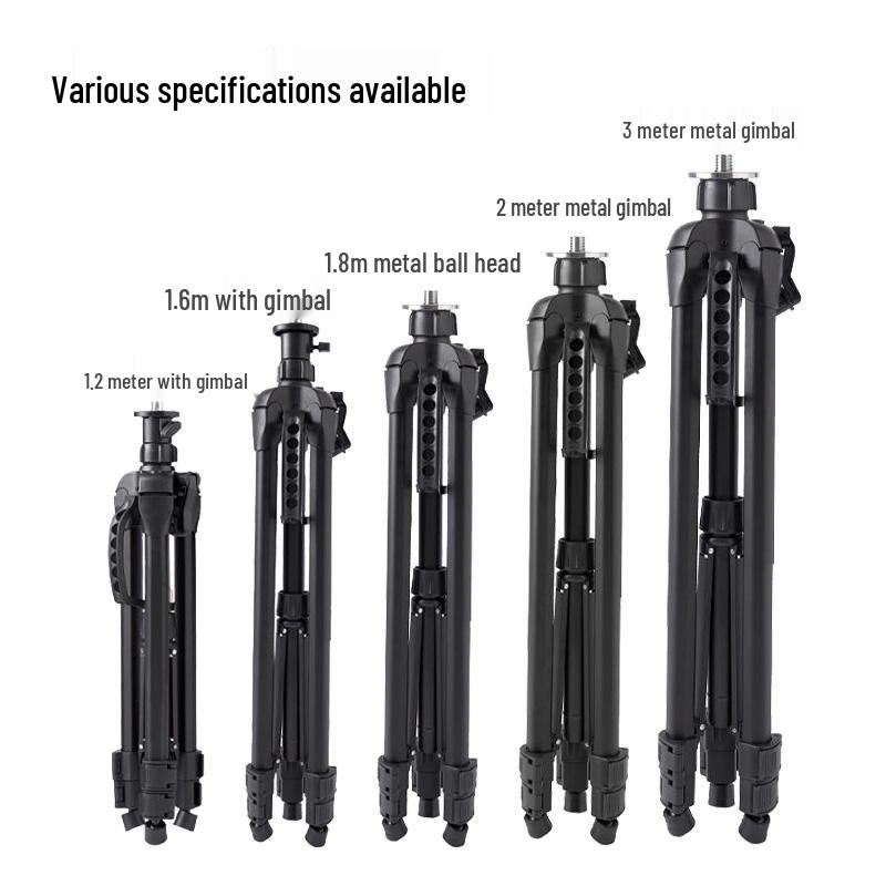 Infračervený laserový stativ: Odolná hliníková podpěrná tyč a vodováha