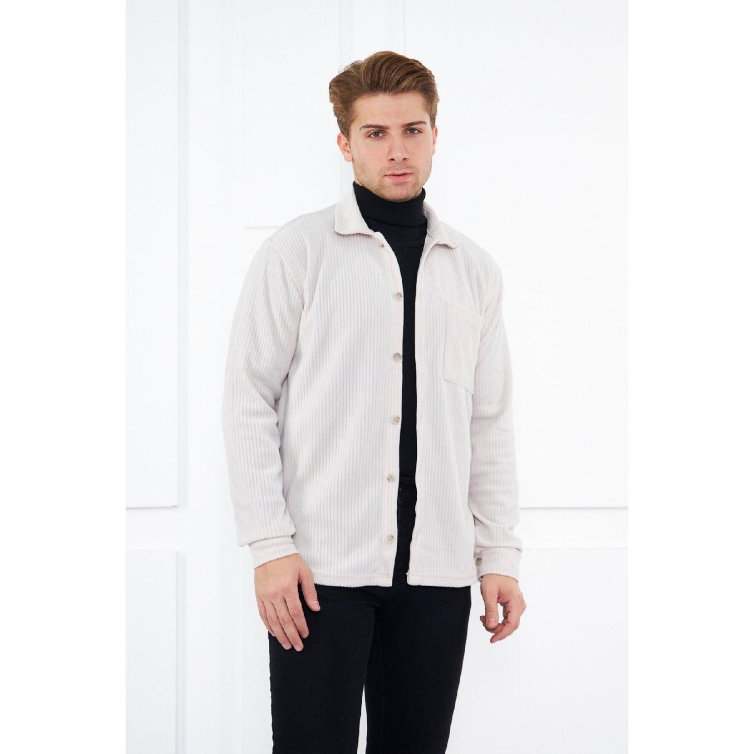 

Вельветовая рубашка обычного кроя S