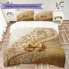 Gorgeous bow Pattern Bedding uilt Set uilt Cover Pillowcase Home Decoration Birthday Gift (1 * duvet cover + 2 * pillowcase  without core)
