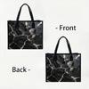 Stylish Crack Pattern Tote Bag Large Capacity Fashion Carryall for Daily Use Shopping