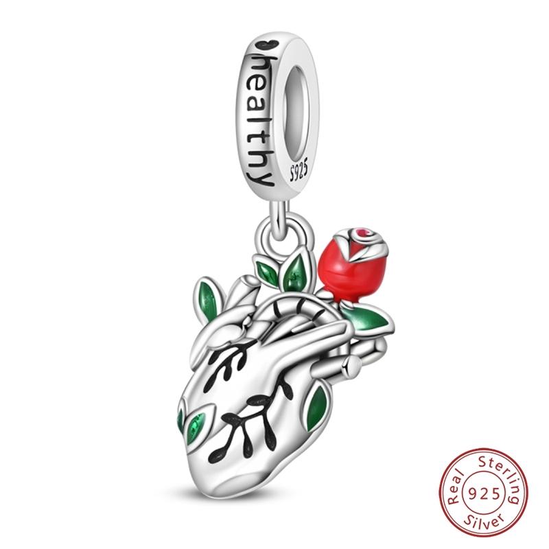 Trendy 925 Silver Wedding Doctor Animal Pirate Autumn Multi Style Charm Bead Fit Wedding Party DIY Exquisite Jewelry