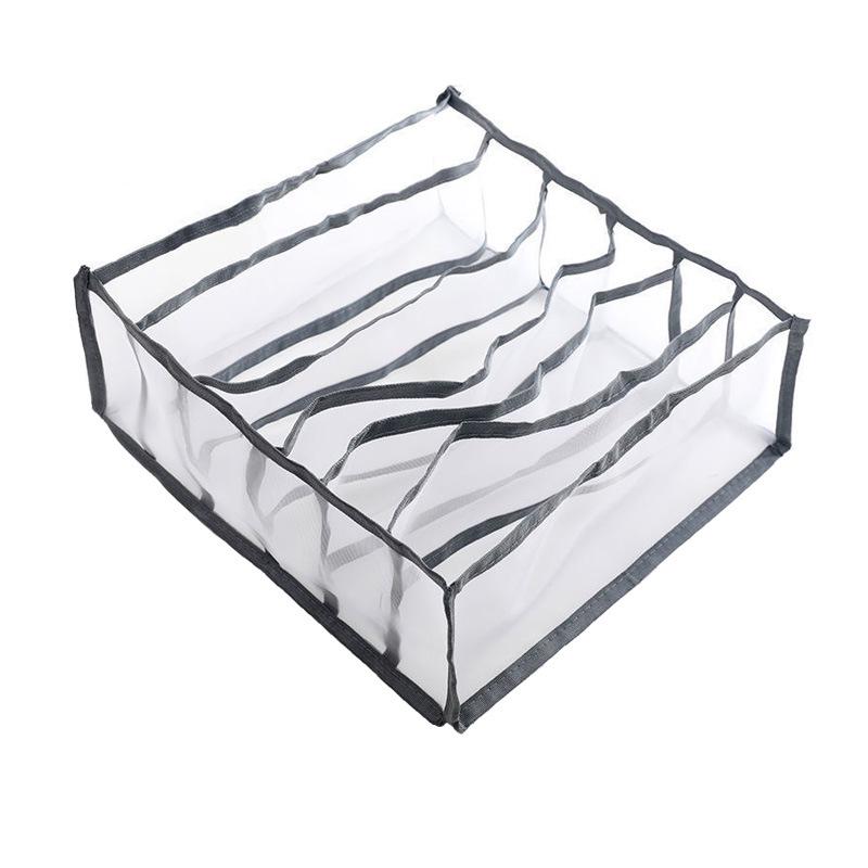 Drawer-Type Multi-Compartment Storage Box for Underwear and Socks - Dormitory and Household Organizer