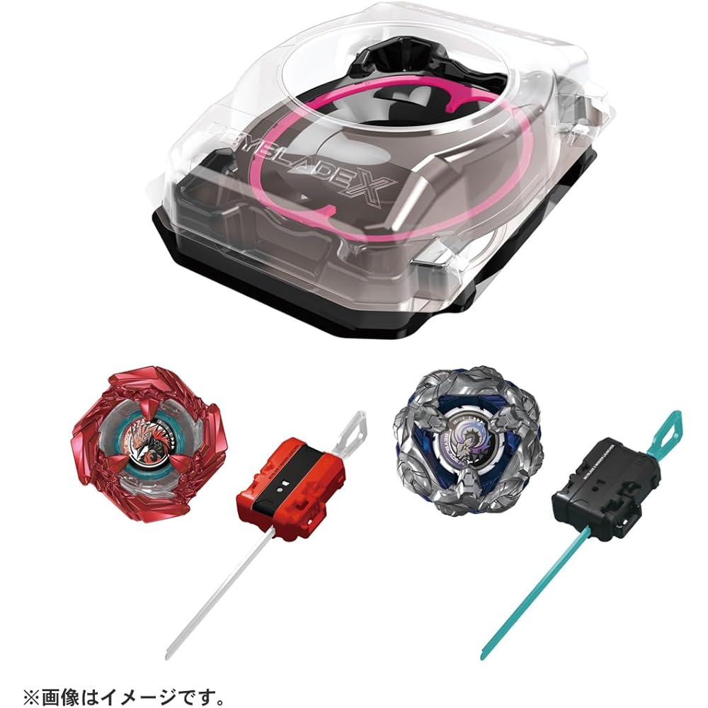 Takara Tomy Beyblade X BX-46 Battle Entry Set with Launchers and Accessories