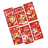 6pcs Traditional 2025 New Year Red Envelopes Cartoon Lucky Money Pockets  Wedding Birthday