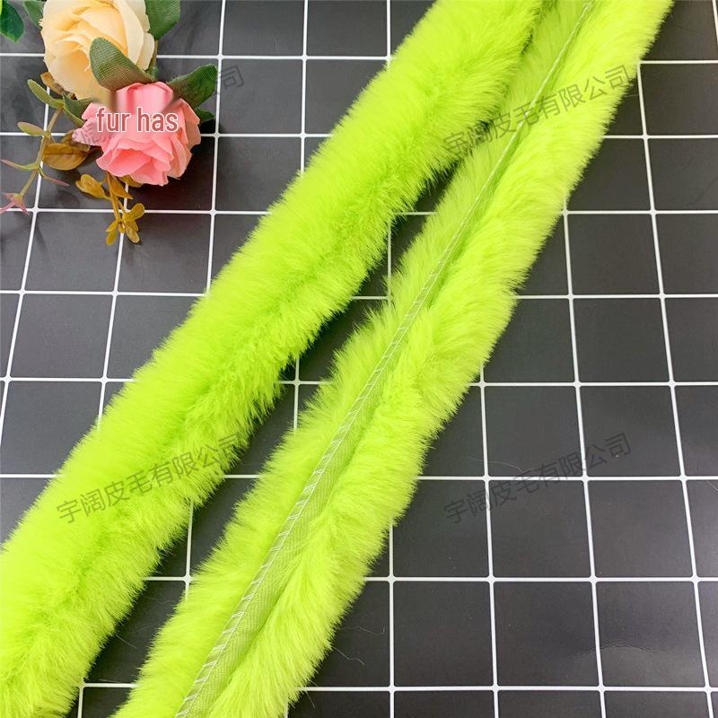 Tăietură manuală din blană sintetică de vidră pentru pelerină Hanfu și accesorii vestimentare