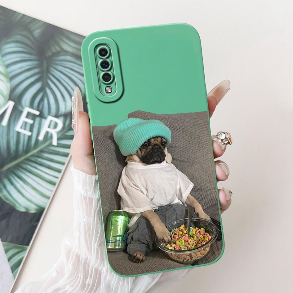 For Samsung Galaxy A50 A50S Case SM-A505F SM-A507F Full Cover Bumper Cute Panda Soft Silicone Phone Case For Samsung A30S Bumper