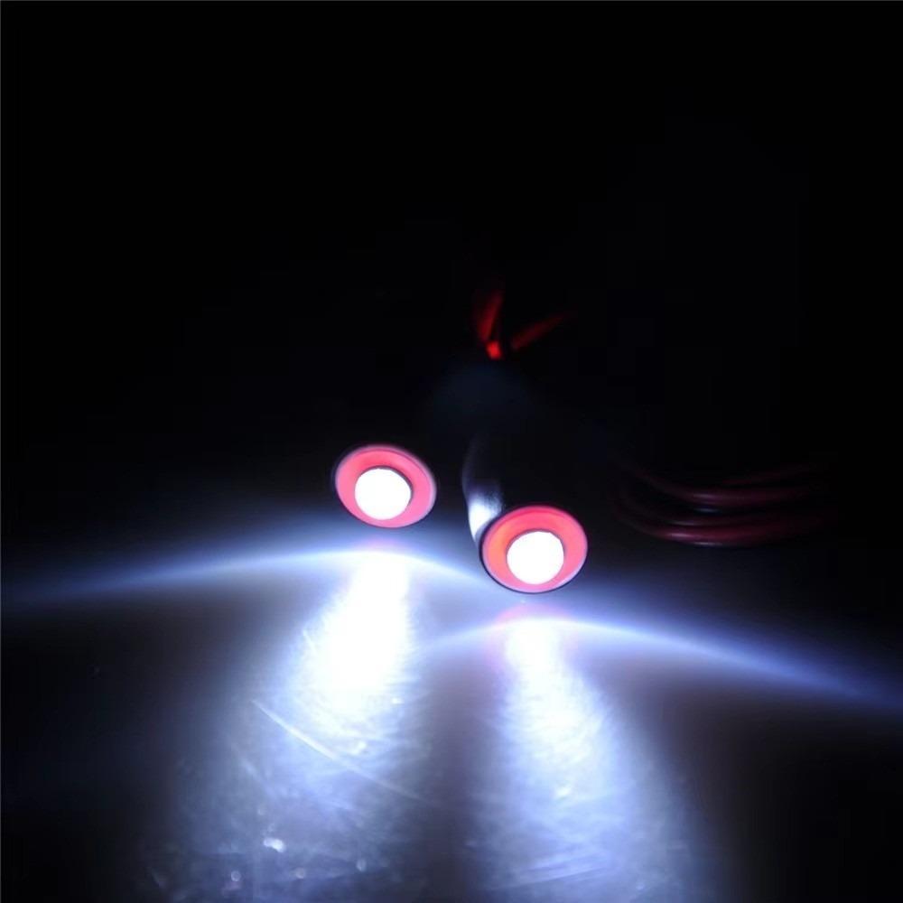 1:10 Scale RC Car Headlight Plastic 4.2v-6v RC LED Lights New Decoration Parts