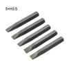 Hex Screwdriver Bit Replacement Silver Steel 4mm Hex Shank