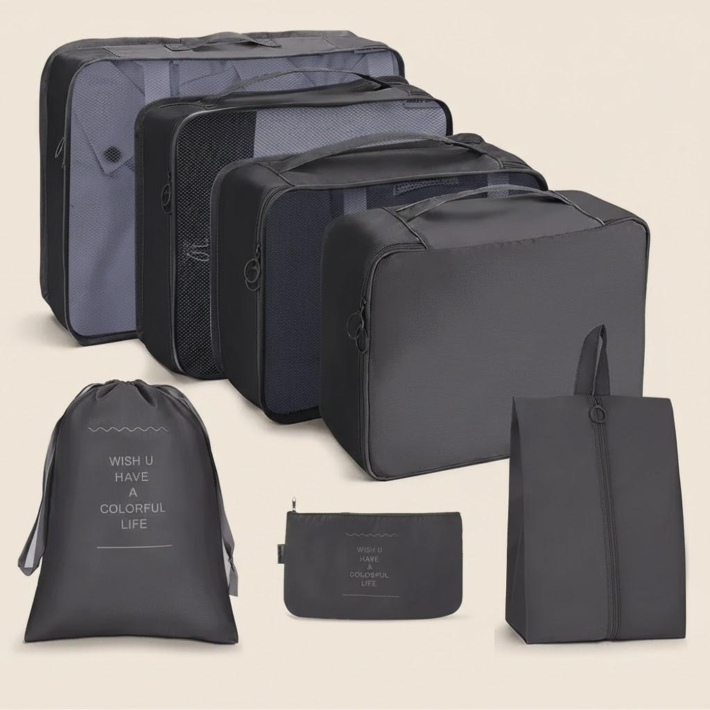 Travel Set Luggage Organizer Storage Bags for Clothes Portable Travel Essentials Organizers
