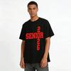 Class of 2026 Senior Graduation American Campus Style Printed Top Pure Cotton T-shirt