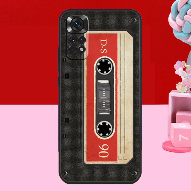 

Art Cassette Tape Design Case For Xiaomi Redmi Note 11 10 12 13 14 15 Pro Plus Redmi 15 C 14C 10C 12C 13C Soft Cover Redmi 15C 5G