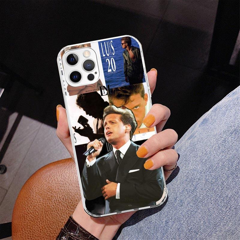 L-Luis M-Miguel Singer Phone Case For iPhone 17 Air 16 Pro Max 16E 15 + 14 Plus 11 12 13 Mini 7 8 SE Gift Print Cover Fundas