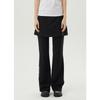 Women Soft Jersey Skirt Pants Black Qp122ofp14