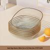 Elegant Transparent Vinegar and Snack Dish - Food Grade Plastic Plate for Dipping Sauces