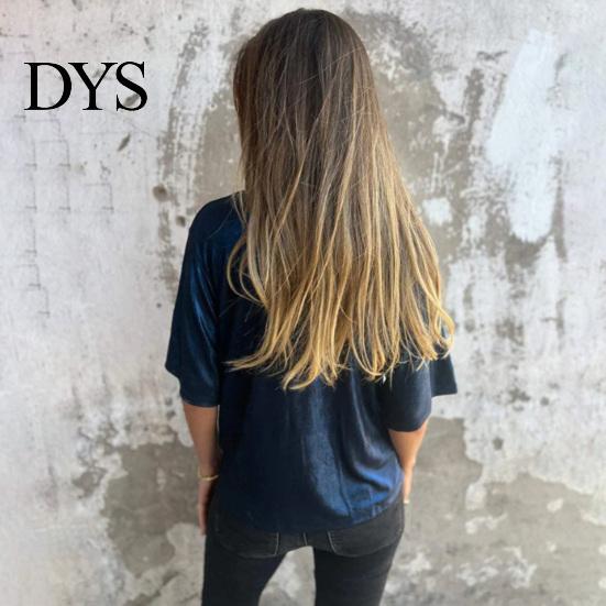 Loose Fit Tee Lady Summer Top Round Neck Short Sleeves Pullover Blouse Glossy Stretchy Women Shirt Surface Pure Color T-shirt for Daily Wear
