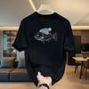 Cross-Border Exclusive Explosive Goods, Good Goods 100% Cotton Short-Sleeved T-Shirt Men'S Trend Round Neck Loose Temperament Casual T-Shirt