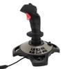 PC Flugjoystick Kabelgebundener Flugknüppel Flugsimulator Steuerjoystick mit Vibrationsfunktion Schubregler für PC