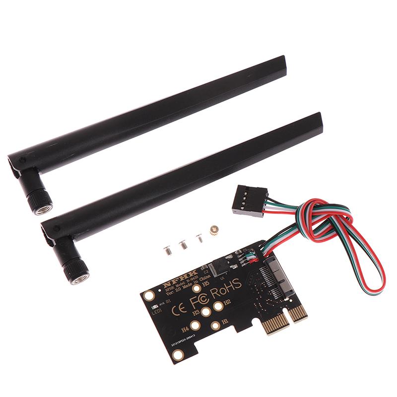 Pcie X1 To Bcm94360Cs2 Wifi Module Wireless Network Card Adapter Card Adapter
