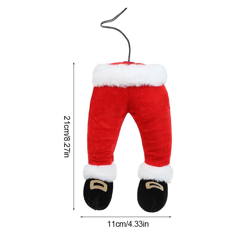 

Кукла Нога Эльфа Санта-Клауса Рождественские Украшения для Елки Веселого Рождества для Дома Камин Подвесное Украшение Новогодняя Вечеринка Детский Подарок