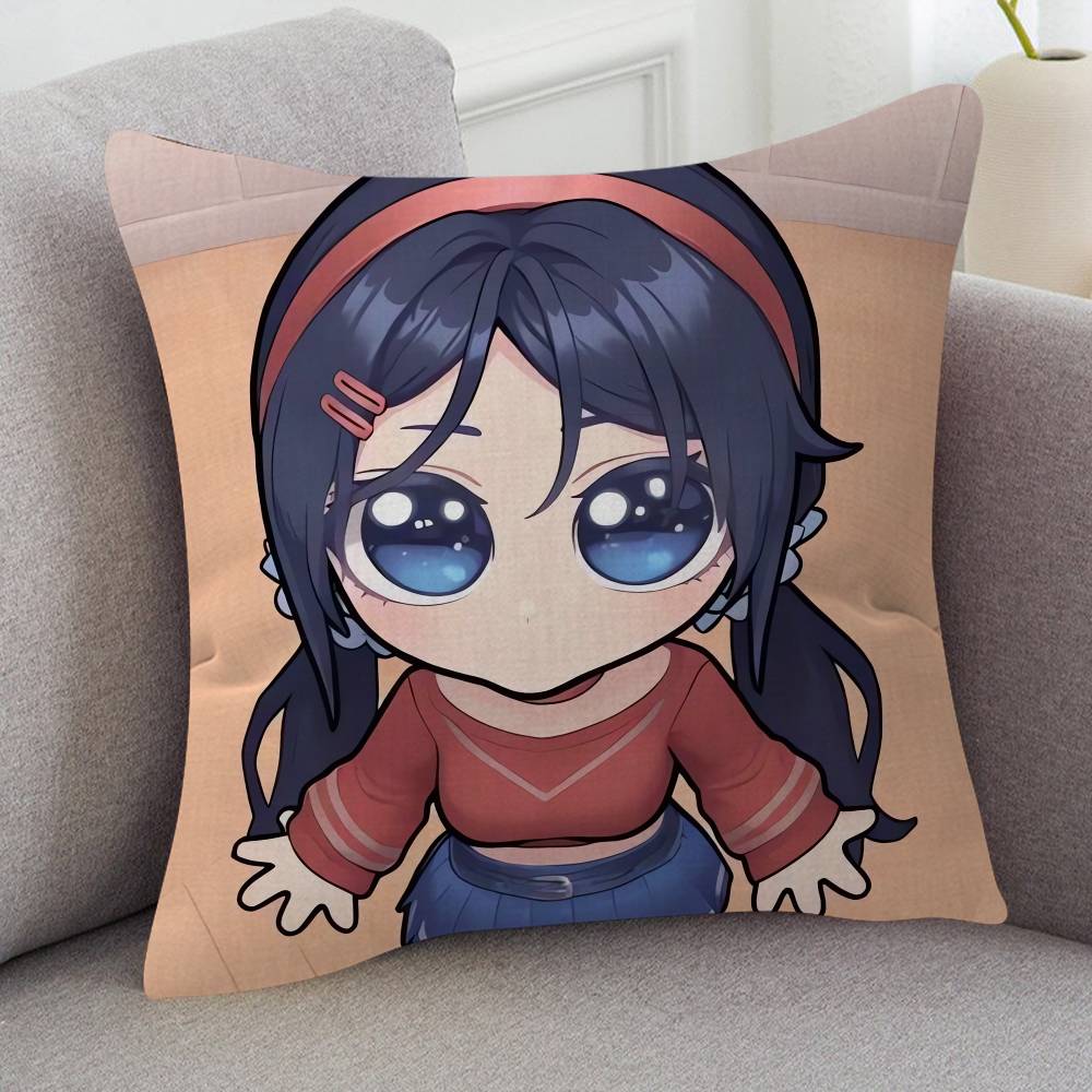 Game MiSide Game For Cartoon Print Peripheral Pillow Case Cushion Cover Home Decor Birthday Gift Pillowcover
