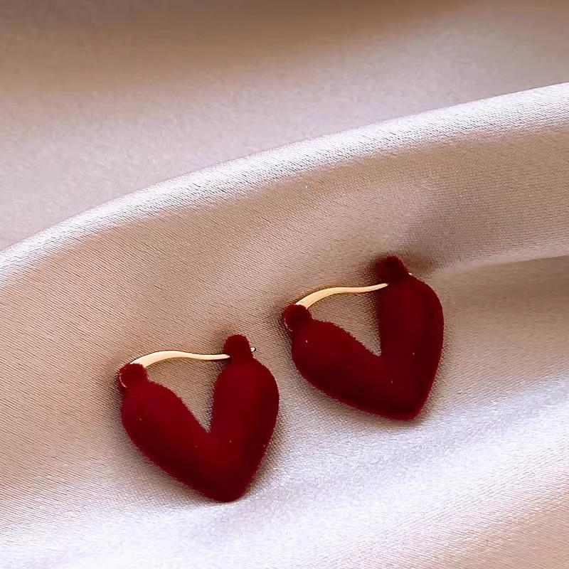 Vintage Luxe Anke La Red 925 Silver Earrings Zircon Studs Minimalist Elegant Fashion Jewelry For Women